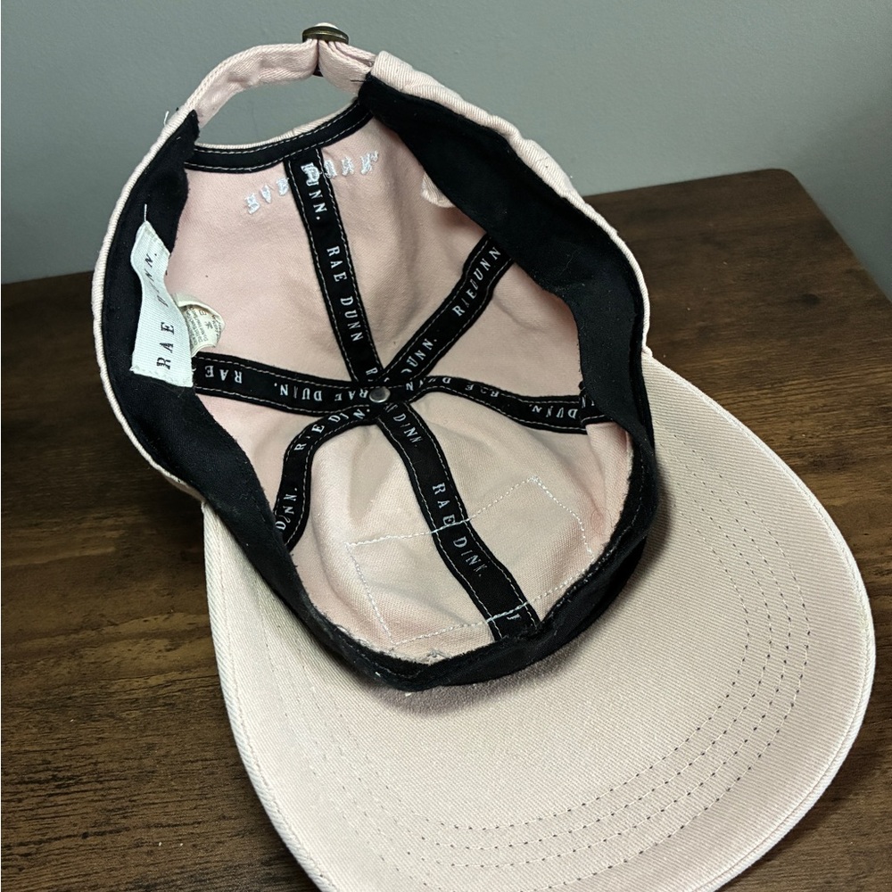 Rae Dunn Pink “Mama” Baseball Hat - Picture 4 of 5
